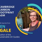 Cambridge Carbon Footprint AGM with keynote speech from Jen Gale