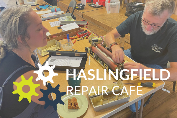 Haslingfield's first Repair Cafe