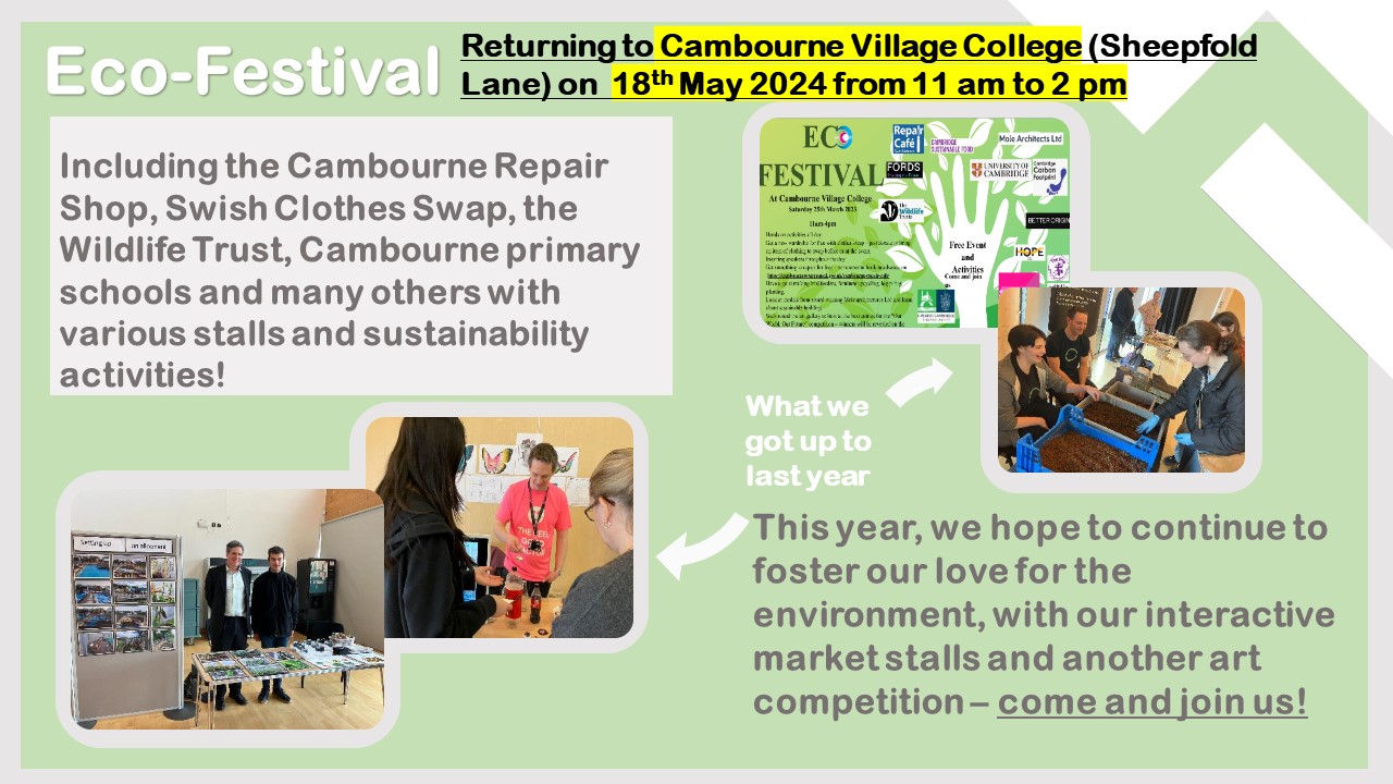 Cambourne Village College EcoFestival