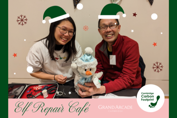 The Elf Repair Cafe at the Grand Arcade!