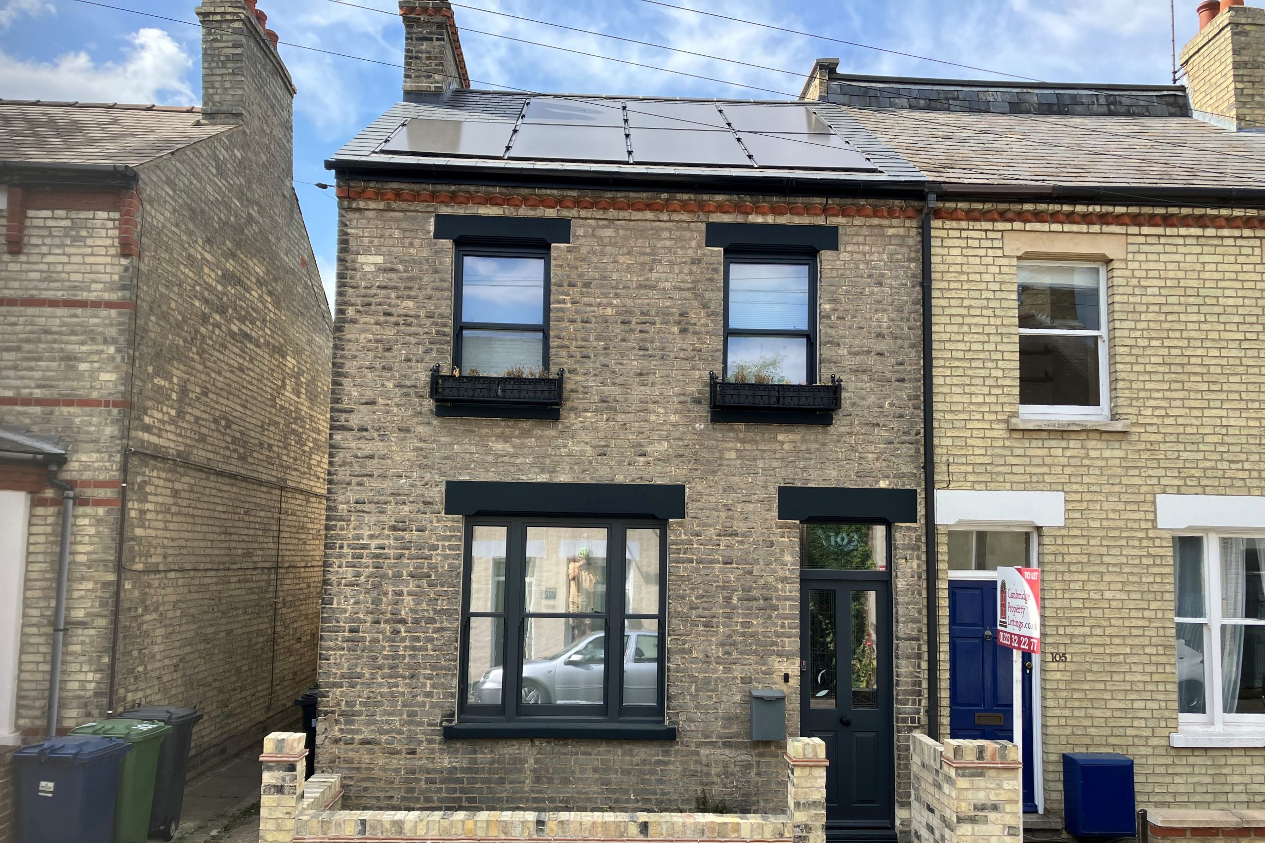 Mundane Victorian semi to designer deep retrofit eco home, Sedgwick St